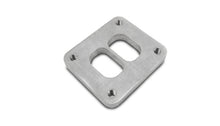 Load image into Gallery viewer, Vibrant 19863 FITS: Divided Turbo Inlet Flange for Borg Warner S-Series Divided T4 304 Stainless Steel Flanges