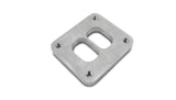 Vibrant 19863 FITS: Divided Turbo Inlet Flange for Borg Warner S-Series Divided T4 304 Stainless Steel Flanges
