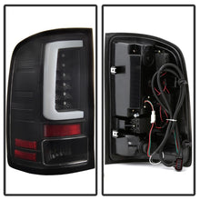 Load image into Gallery viewer, SPYDER 5084743 FITS: 07-13 GMC Sierra 1500 V2 Light Bar LED Tail Lights Black (ALT-YD-GS07V2-LBLED-BK) Tail Lights
