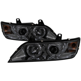 SPYDER 5009104 FITS: BMW Z3 96-02 Projector Headlights LED Halo Smoke High H1 Low H1 PRO-YD-BMWZ396-HL-SM Headlights
