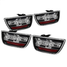 Load image into Gallery viewer, SPYDER 5032188 FITS: Chevy Camaro 10-13 LED Tail Lights Black ALT-YD-CCAM2010-LED-BK Tail Lights