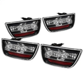 SPYDER 5032188 FITS: Chevy Camaro 10-13 LED Tail Lights Black ALT-YD-CCAM2010-LED-BK Tail Lights