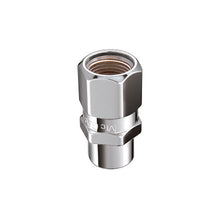 Load image into Gallery viewer, McGard 60127 FITS: Hex Lug Nut (Drag Racing Short Shank) 1/2-20 / 13/16 Hex / 1.6in. Length (4-Pack) Chrome Lug Nuts