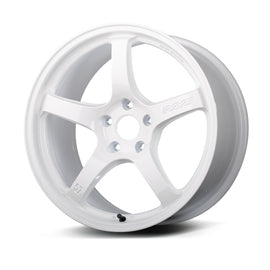 Gram Lights WGCRX38ECPP FITS: 57CR 18x9.5 +38 5x114.3 Ceramic White Pearl Wheel Wheels Cast