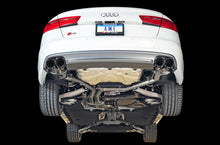 Load image into Gallery viewer, AWE Tuning 3015-43010 FITS: Audi C7 / C7.5 S6 4.0T Touring Edition Exhaust Diamond Black Tips Catback