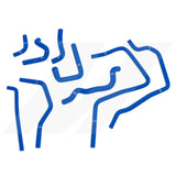 Mishimoto MMHOSE-SUB-ANCBL FITS: Hoses FITS: 01-05 Subaru WRX Blue Silicone Ancillary Hoses Hoses