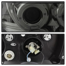 Load image into Gallery viewer, SPYDER 5009104 FITS: BMW Z3 96-02 Projector Headlights LED Halo Smoke High H1 Low H1 PRO-YD-BMWZ396-HL-SM Headlights