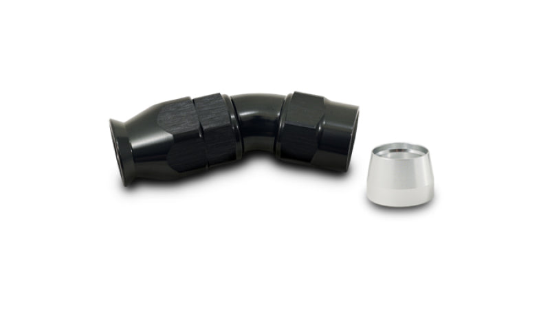 Vibrant 28312 FITS: Aluminum 30 Degree One Piece Hose End for PTFE Lined Hose (Size -12AN) Fittings