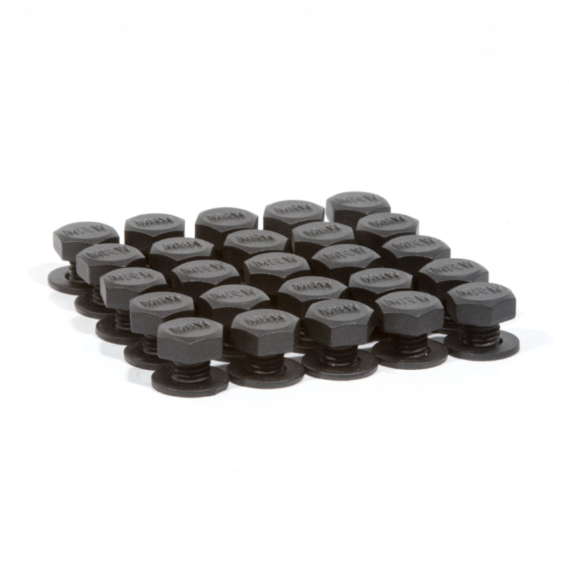 Method Wheels BT-BOLT BLACK KIT FITS: Method Lip Bolt Matte Black Street Kit Wheel Bolts