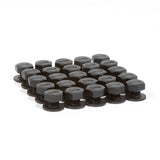Method Wheels BT-BOLT BLACK KIT FITS: Method Lip Bolt Matte Black Street Kit Wheel Bolts