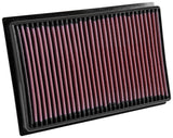 K&N Engineering 33-5039 FITS:K&N 14-16 Mercedes AMG GT-S 4.0L V8 Replacement Drop In Panel Air Filter Air Filters Drop In