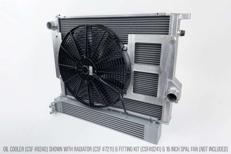 CSF 8240 FITS: BMW S54 Swap Race-Spec Oil Cooler Oil Coolers