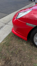 Load image into Gallery viewer, BetterBodies Motorsport Porsche 996 Turbo front lip spoiler, racing style upgrade for 1999–2004 front bumper enhancement.
