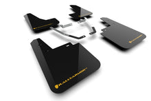 Load image into Gallery viewer, Rally Armor MF116-UR-BLK-WOR FITS: 24-25 Subaru Crosstrek (Wilderness Only) Black UR Mudflap W/Wild-Orange Logo No Drill Re Mud Flaps