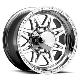 Raceline 888-60080 FITS: 888 Renegade 16x10in / 8x165.1 BP / -25mm Offset / 130.81mm Bore Polished Wheel Wheels Cast