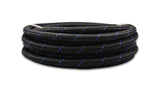 Vibrant 11970B FITS: -10 AN Two-Tone Black/Blue Nylon Braided Flex Hose (10 foot roll) Hoses
