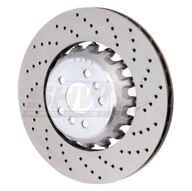 SHW Performance BRR43508 FITS:SHW 2020 BMW X5 M 4.4L Right Rear Cross-Drilled Lightweight Brake Rotor (34208074286) Brake Rotors Drilled