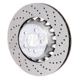 SHW Performance BRR43508 FITS:SHW 2020 BMW X5 M 4.4L Right Rear Cross-Drilled Lightweight Brake Rotor (34208074286) Brake Rotors Drilled