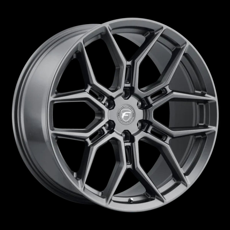 Forgestar F03420089P30 FITS: X12 22x10 / 6x135 BP / ET30 / 6.68in BS Satin Anthracite Wheel Wheels Cast