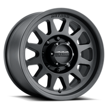 Load image into Gallery viewer, Method Wheels MR70479088518H FITS:Method MR704 HD 17x9 18mm Offset 8x180 130.81mm CB Matte Black Wheel Wheels Cast