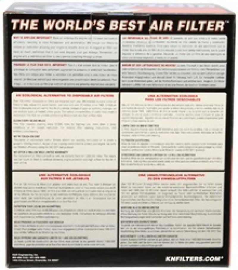 K&N Engineering RU-4990 FITS:K&N Filter Universal Rubber Filter-Rd Tapered 3in Flange ID x 6in Base OD x 5in Top OD x 5.563in H Air Filters Universal Fit