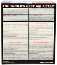 Load image into Gallery viewer, K&amp;N Engineering E-1996 FITS:K&amp;N Replacement Air Filter 10-13 Audi A8 Quattro 4.2L V8 (2 required) Air Filters Drop In