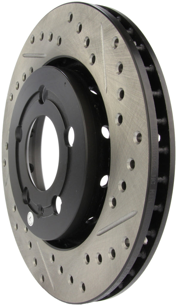 Stoptech 127.33069L FITS:StopTech Slotted & Drilled Sport Brake Rotor Brake Rotors Slot & Drilled