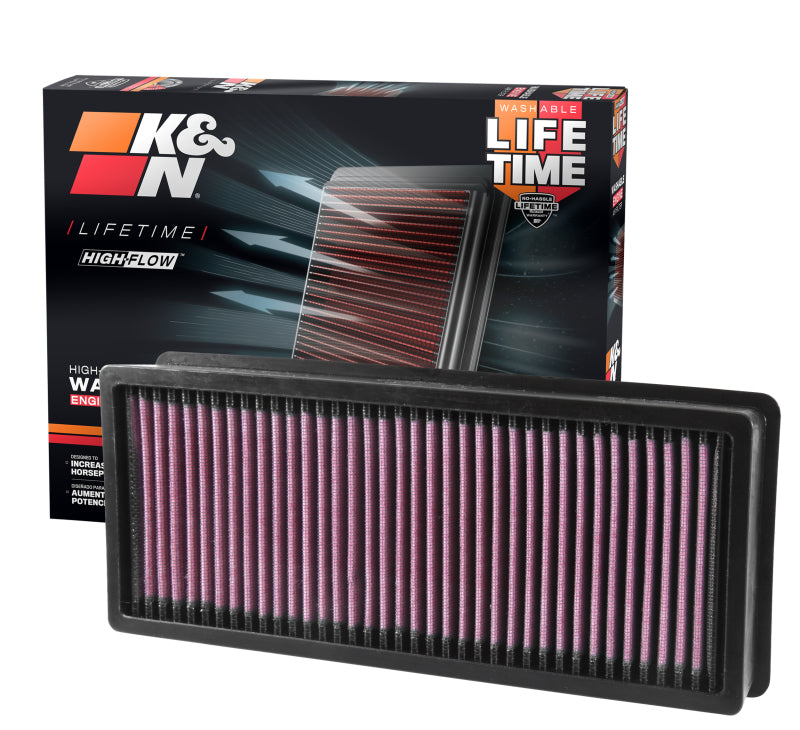 K&N Engineering 33-3028 FITS:K&N Replacement Panel Air Filter for 2014 BMW 535D L6 3.0L DSL Air Filters Drop In