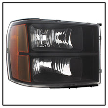 Load image into Gallery viewer, SPYDER 9034749 FITS:xTune GMC Sierra 07-13 Crystal Headlights Black HD-JH-GSIE07-AM-BK Headlights