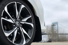 Load image into Gallery viewer, Rally Armor MF50-UR-BLK/RD FITS: 16-21 Honda Civic Si Black UR Mud Flap w/Red Logo Mud Flaps