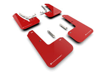 Load image into Gallery viewer, Rally Armor MF80-UR-RD/WH FITS: 2022 MK8 Volkswagen Golf GTI/R Red UR Mud Flap w/ White Logo Mud Flaps