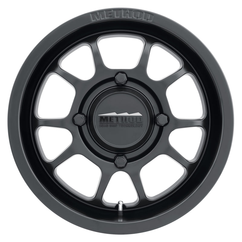 Method Wheels MR40951047555 FITS:Method MR409 Bead Grip 15x10 / 5+5/0mm Offset / 4x136 / 106.25mm CB Matte Black Wheel Wheels Cast