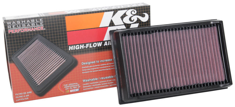 K&N Engineering 33-5084 FITS:K&N 2019 Volkswagen Jetta 1.4L F/I Replacement Panel Air Filter Air Filters Drop In