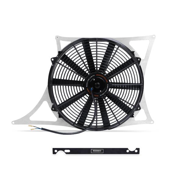 Mishimoto MMFS-E46-01 FITS: 01-06 BMW M3 E46 3.2L Aluminum Fan Shroud Kit w/o Controller Fans & Shrouds