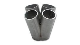 Vibrant 2457 FITS: 4 into 1 SS Turbo Mani Collector for GT28/30/35 in Flange 48mm Pipe OD 4.5in tall 58mm out Merge Collectors