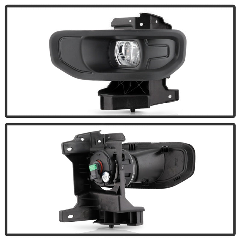 SPYDER 5086990 FITS: 19-20 Dodge Ram 1500 OEM Style Fog Lights w/Universal Switch- Clear (FL-DR19-C) Fog Lights