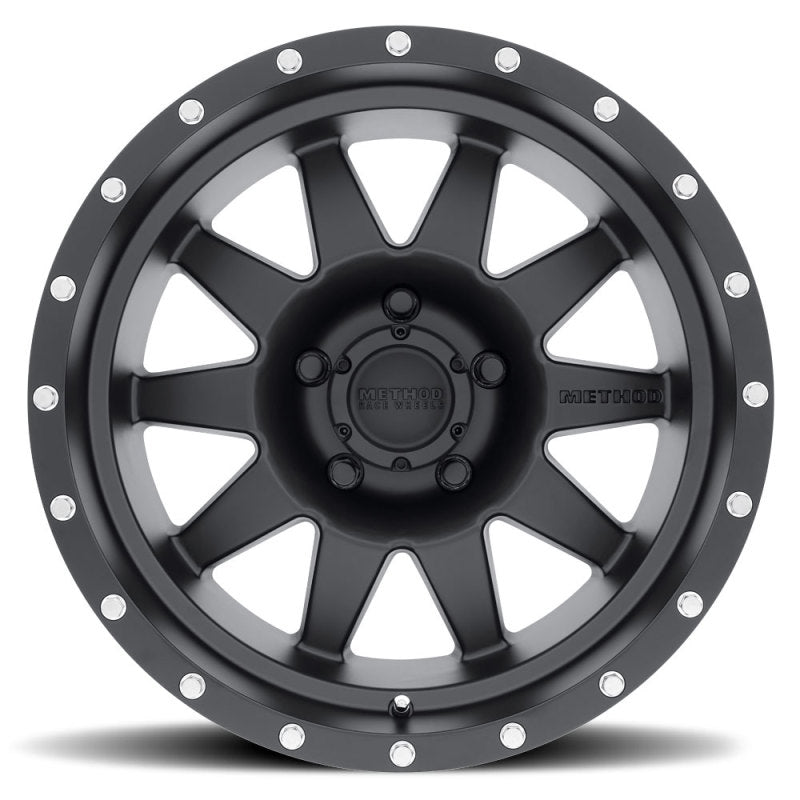Method Wheels MR30189058518 FITS:Method MR301 The Standard 18x9 +18mm Offset 5x150 116.5mm CB Matte Black Wheel Wheels Cast