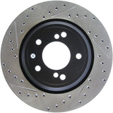 Stoptech 127.34054R FITS:StopTech 00-03 BMW M5 (E39) Slotted & Drilled Right Rear Rotor Brake Rotors Slot & Drilled