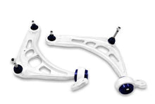 Load image into Gallery viewer, SuperPro 2000 BMW 323Ci Base Front Alloy Lower Control Arm Set (+Caster)