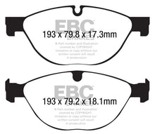 Load image into Gallery viewer, EBC DP32191C Brake Pads - Performance