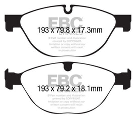EBC DP32191C Brake Pads - Performance