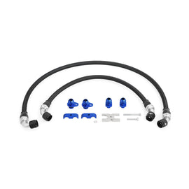 Mishimoto MMSBH-F80-15 FITS: Oil Line Kits FITS: 15-20 BMW F8X M3/M4 Nylon Braided Oil Hose Kit Oil Line Kits