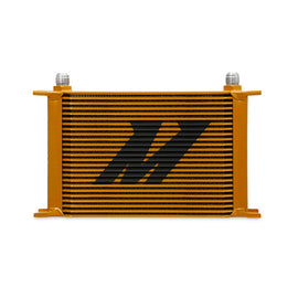 Mishimoto MMOC-25G FITS: Oil Coolers FITS: Universal 25-Row Oil Cooler Gold Oil Coolers