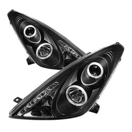 SPYDER 5011848 FITS: Toyota Celica 00-05 Projector Headlights LED Halo DRL Blk High H1 Low H1 PRO-YD-TCEL00-LED-BK Headlights