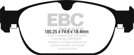 EBC DP32260C Brake Pads - Performance