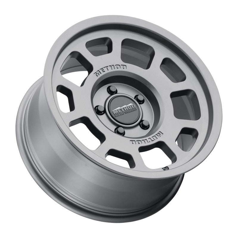 Method Wheels MR70578550800 FITS:Method MR705 17x8.5 0mm Offset 5x5 71.5mm CB Titanium Wheel Wheels Cast