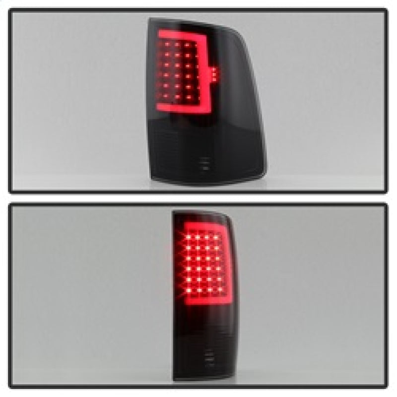 SPYDER 9041020 FITS:xTune 13-18 Dodge Ram 1500 (LED Model Only) LED Tail Lights Blk Smk (ALT-ON-DRAM13V2-LBLED-BSM) Tail Lights