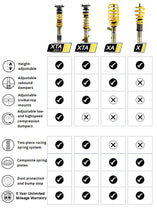 Load image into Gallery viewer, ST Suspensions 18210075 FITS: -ST XA Coilover Kit 09-14 Audi A4/A4 Quattro (B8) Coilovers