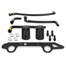Mishimoto MMBCC-BR27-23S FITS: Oil Catch Cans FITS: 2023+ Ford Bronco 2.7L Baffled Oil Catch Can System Oil Catch Cans