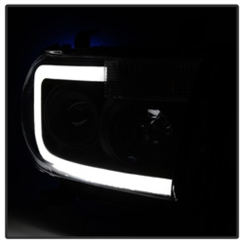 SPYDER 9027888 FITS:xTune Toyota Tundra 07-13 LED Light Bar Projector Headlights Black PRO-JH-TTU07-LED-BK Headlights